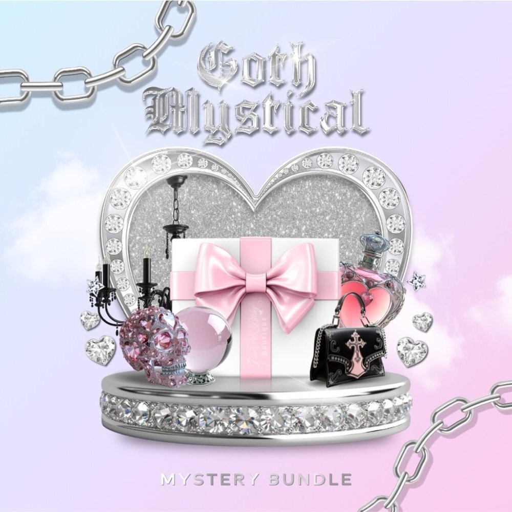 Mystery GOTH/MYSTICAL theme bundle 🩷🛍️✨💘 5 pieces per bundle 💎 🛍️